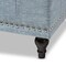 Baxton Studio Kaylee Blue Upholstered Button-Tufting Storage Ottoman Bench 128-7056 - alternate 10